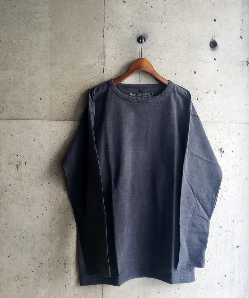 nigelcabourn 7.8oz 40s USMC L/S PIGMENT TEE | S