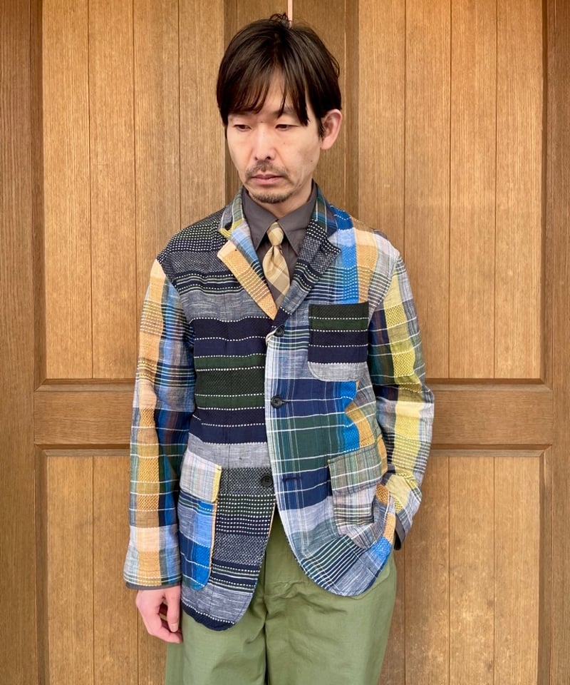 ENGINEERED GARMENTS LOITER JACKET - MADRAS DOBB