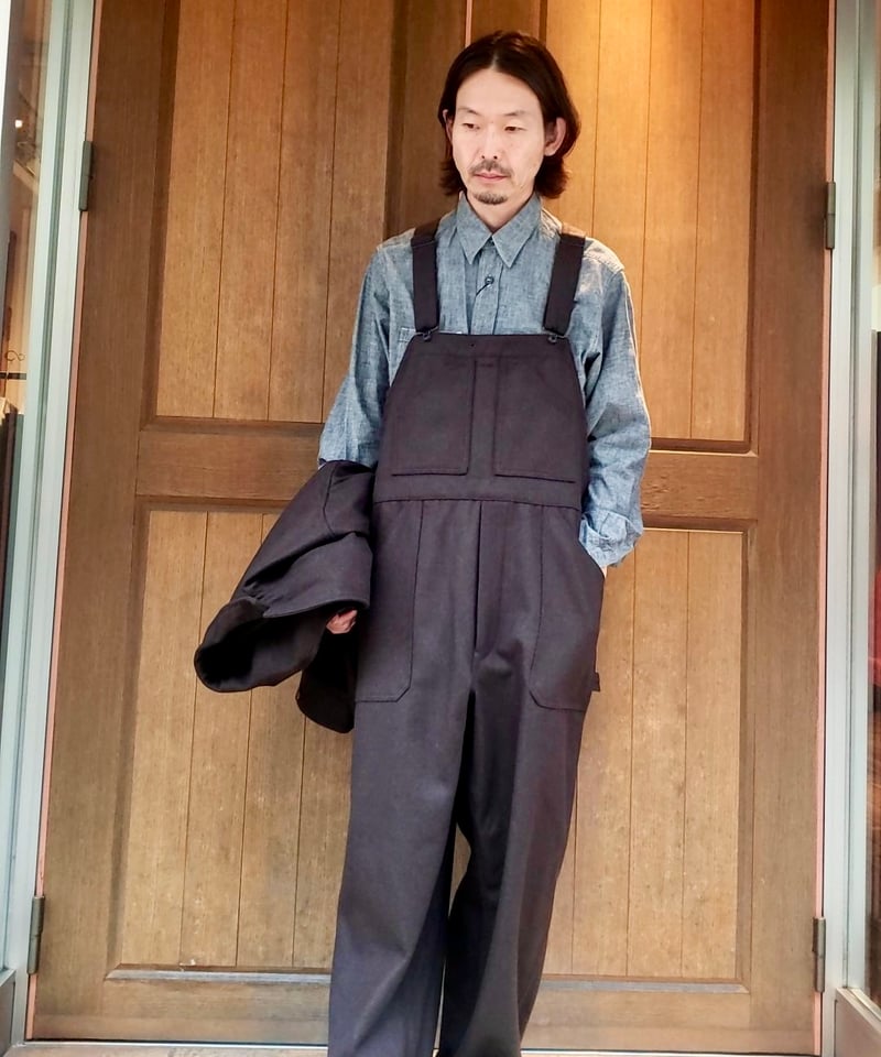 ナイジェルケーボン COAL MINER DUNGAREES BILLIARD CLOTH |