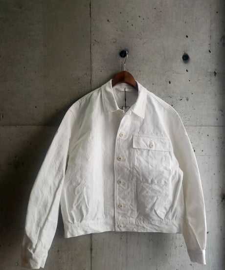 NIGELCABOURN FRENCH WORK JACKET MIX HEMP CANVAS