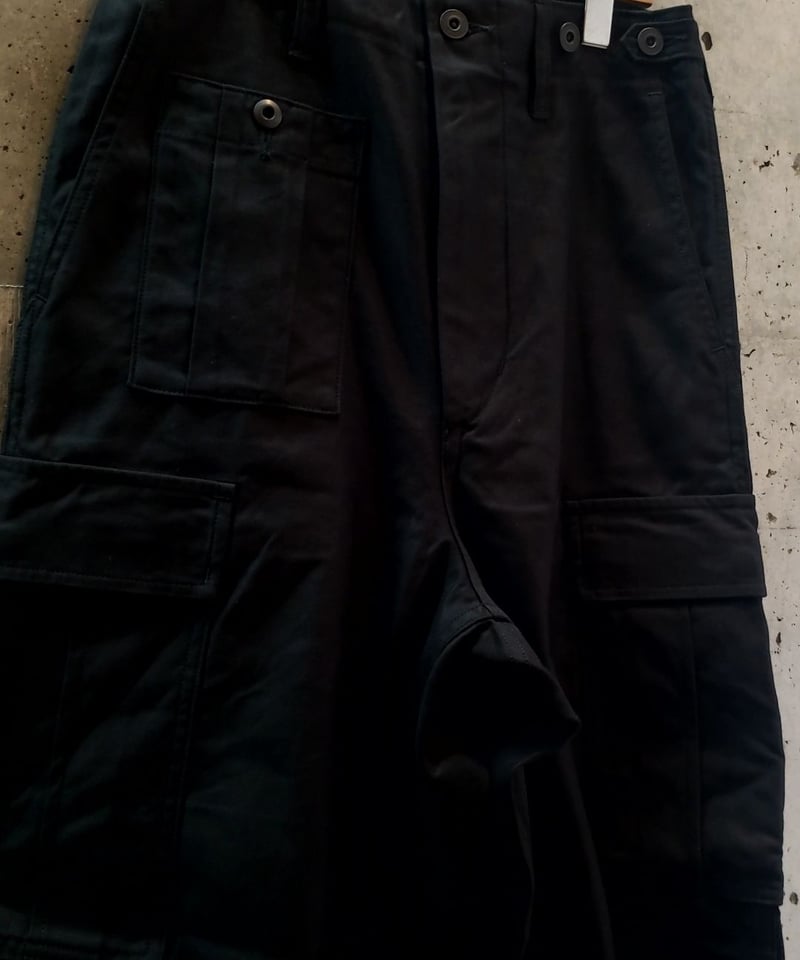 ナイジェルケｰボン ARMY CARGO PANT BLACK | SURPLUS OITA