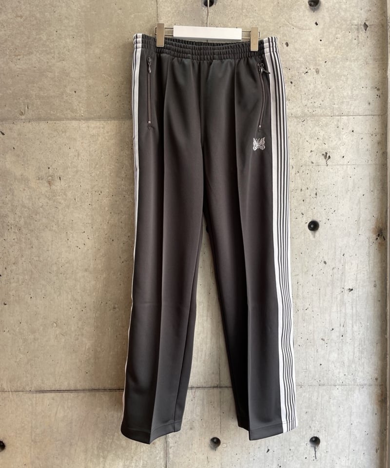 Needles Track Pants (S-ブラック/シルバー) NEEDLES Track Pant -Poly Smooth | SURPLUS OITA