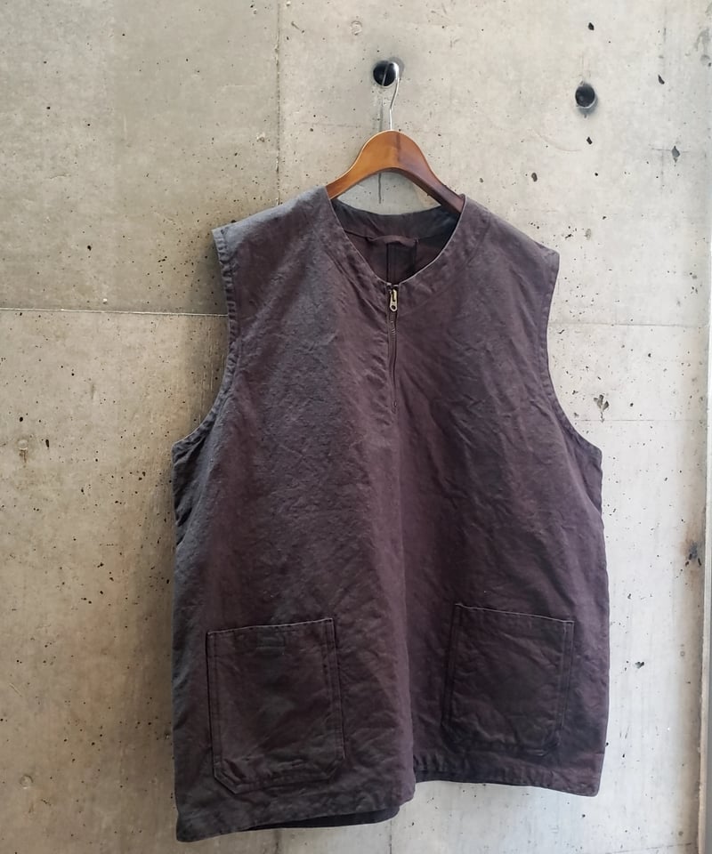 ナイジェルケｰボン FRENCH WORK VEST HEMP | SURPLUS OITA