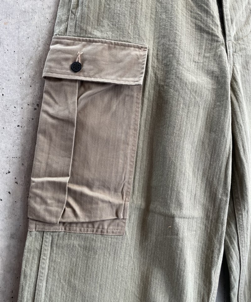 ナイジェルケーボン 40s MONKEY PT MIX HERRINGBONE | SURPL