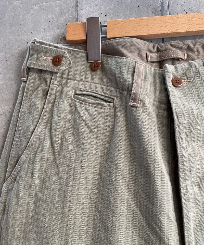 ナイジェルケーボン 40s MONKEY PT MIX HERRINGBONE | SURPL