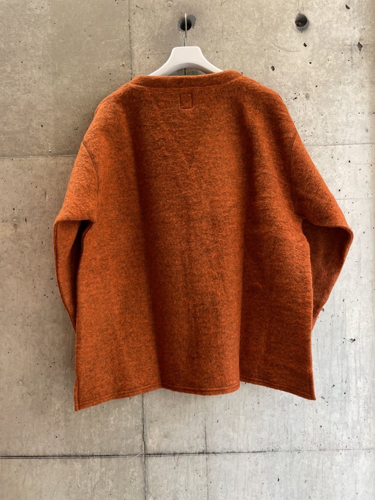 SOUTH2 WEST8 S. S. V Neck Cardigan - Boiled Jer