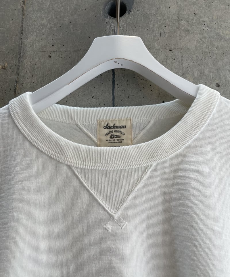 JACKMAN Dotsume Rib LS T-shirt | SURPLUS OITA