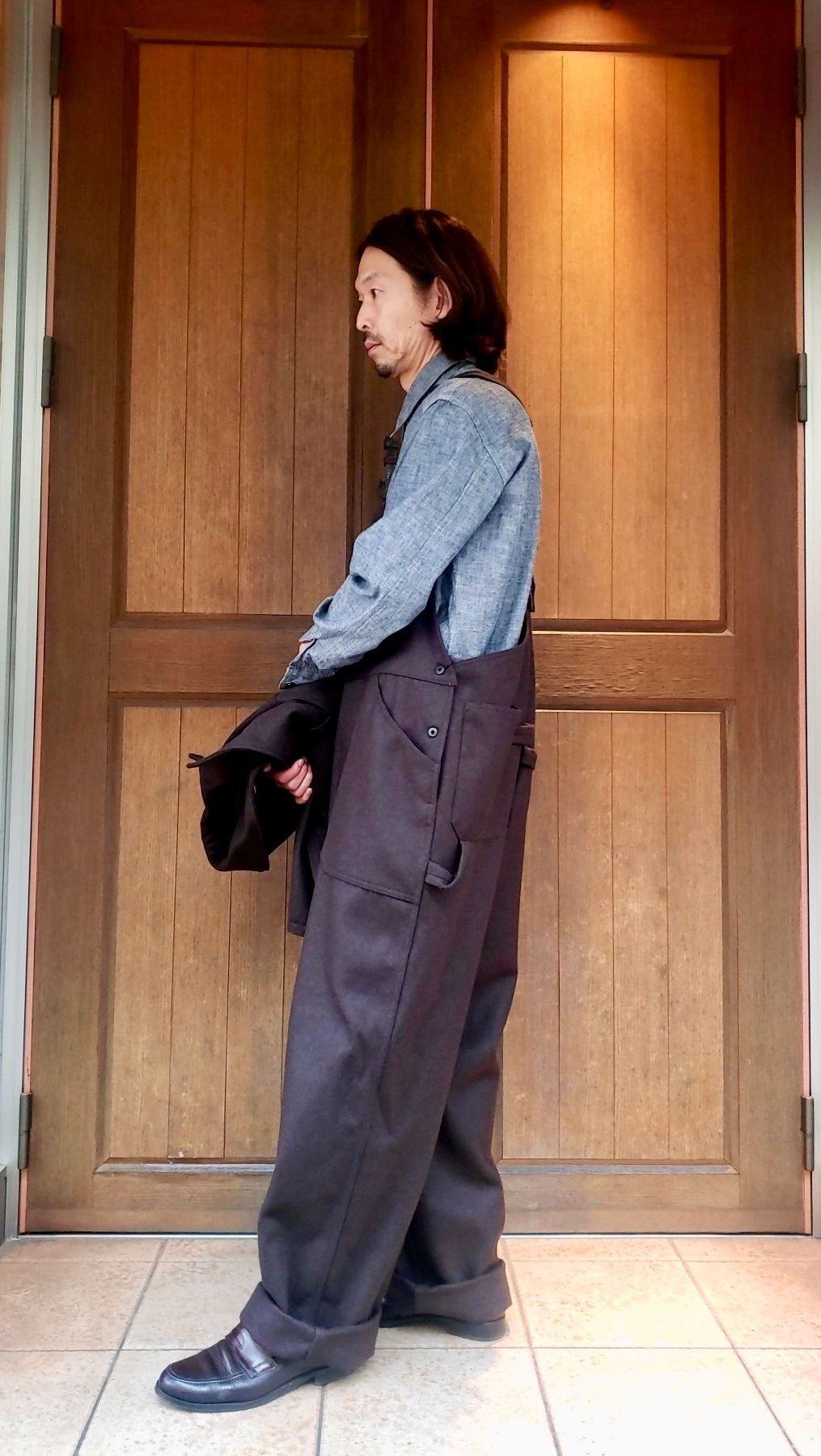 ナイジェルケーボン COAL MINER DUNGAREES BILLIARD CLOTH |