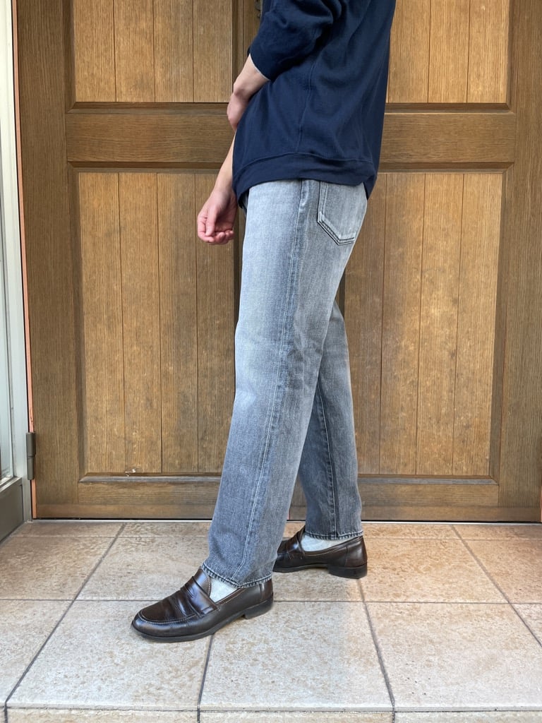 グラフペーパー Selvage Denim Five Pocket Tapered Pants