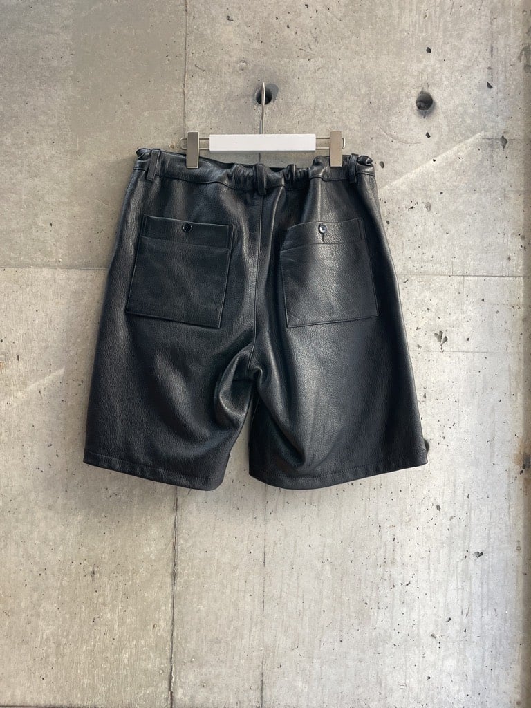 CCU ゴートレザー ショートパンツ WORK SHORTS CCU BUSH SHORT GOAT LEATHER | SURPLUS OITA