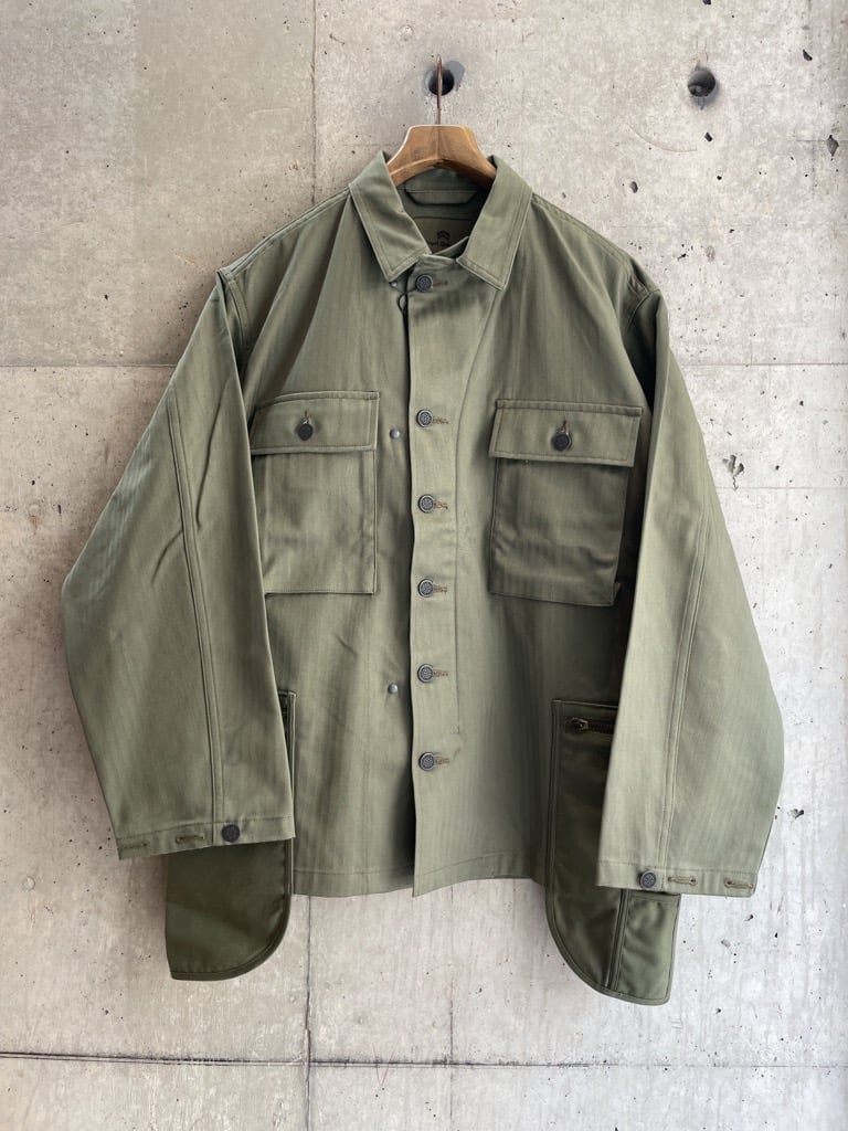ナイジェルケーボン　PATCHED MILTARY JACKET　最終限定値下げ ナイジェルケーボンPATCHED MILTARY JACKET最終限定値下げ