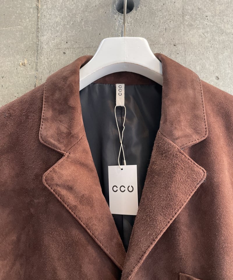 CCU TAILORED 3B JACKET SHEEP LEATHER SUEDE | SU CCU TAILORED 3B JACKET SHEEP LEATHER SUEDE | SU