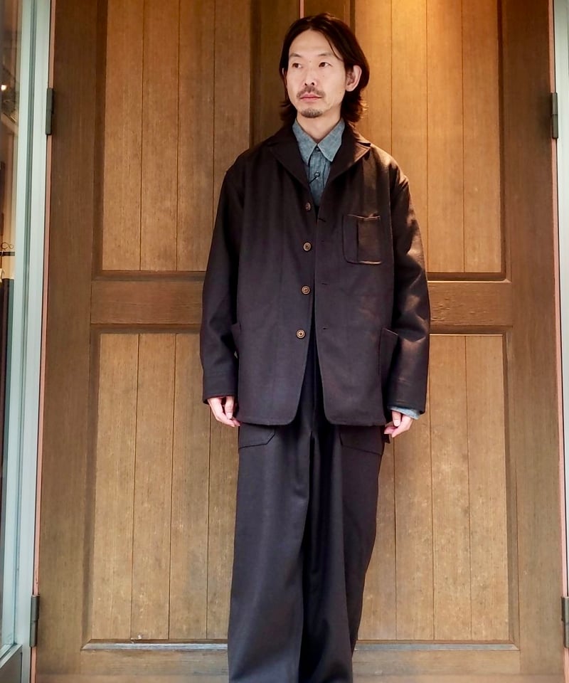 ナイジェルケーボン ミリタリージャケット ウール襟付き Mサイズ ナイジェルケーボン ミリタリージャケット ウール襟付き Mサイズ