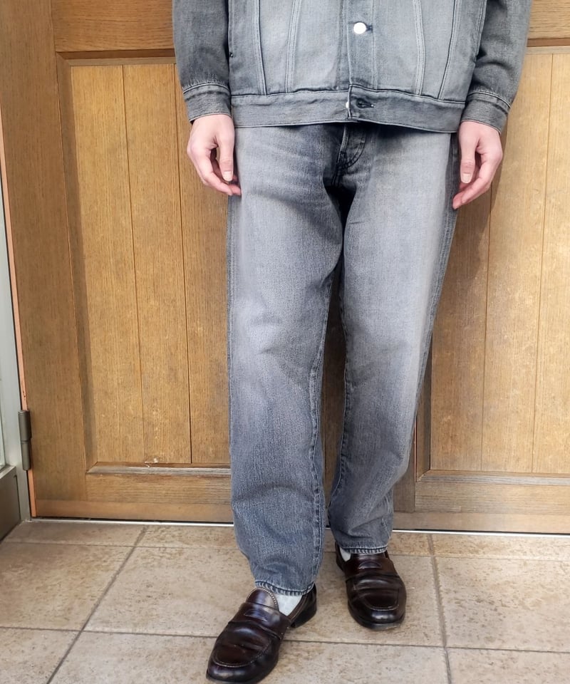 グラフペーパー Selvage Denim Five Pocket Tapered Pants