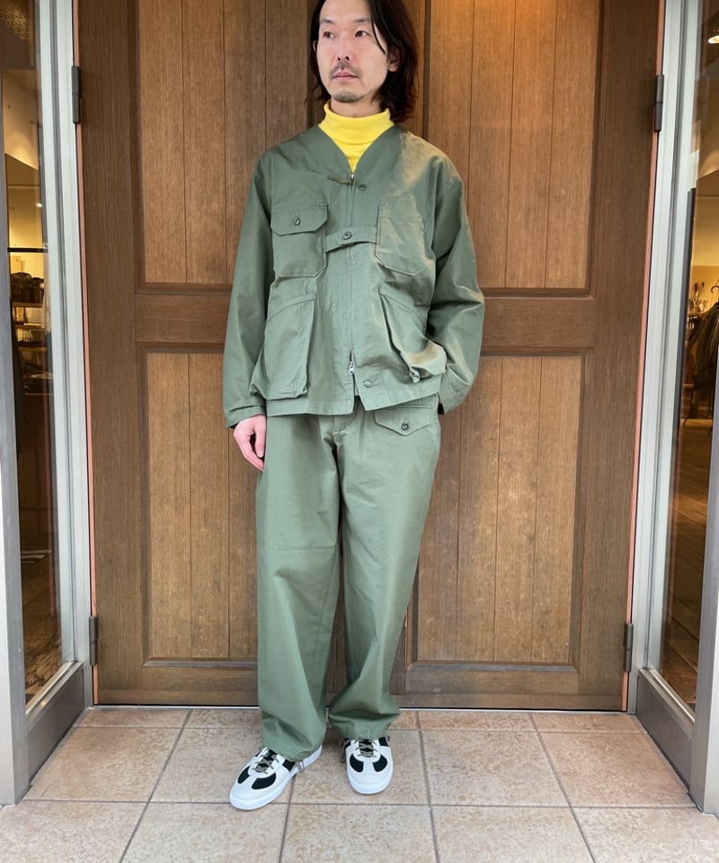 ENGINEERED GARMENTS CARDIGAN JACKET COTTON RIPS ENGINEERED GARMENTS CARDIGAN JACKET COTTON RIPS