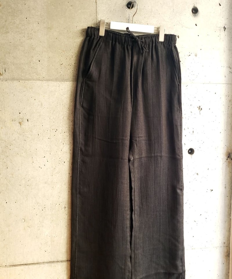 NEEDLES STRING EASY PANT RAYON DOUBLE FACE GAUZ