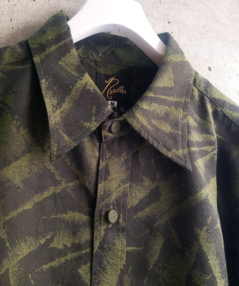 NEEDLES HALF SLEEVE SHIRT ABSTRCT JAQ | SURPL
