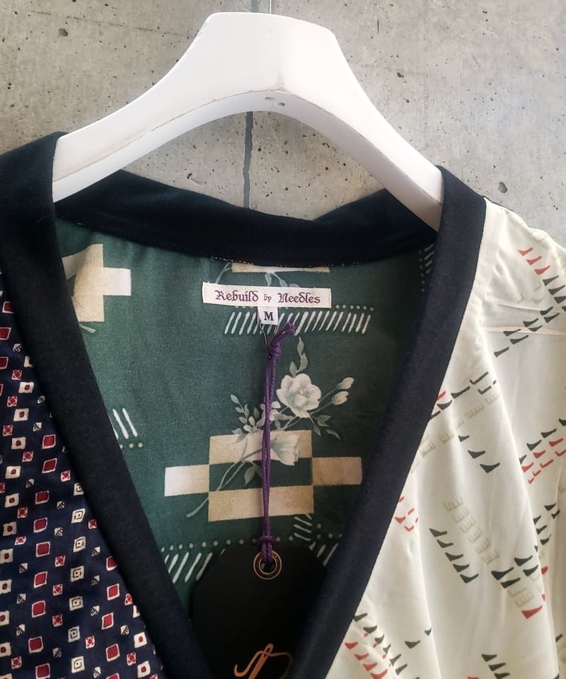 REBUILED BY NEEDLES POLY SHIRT CARDIGAN | SURPL