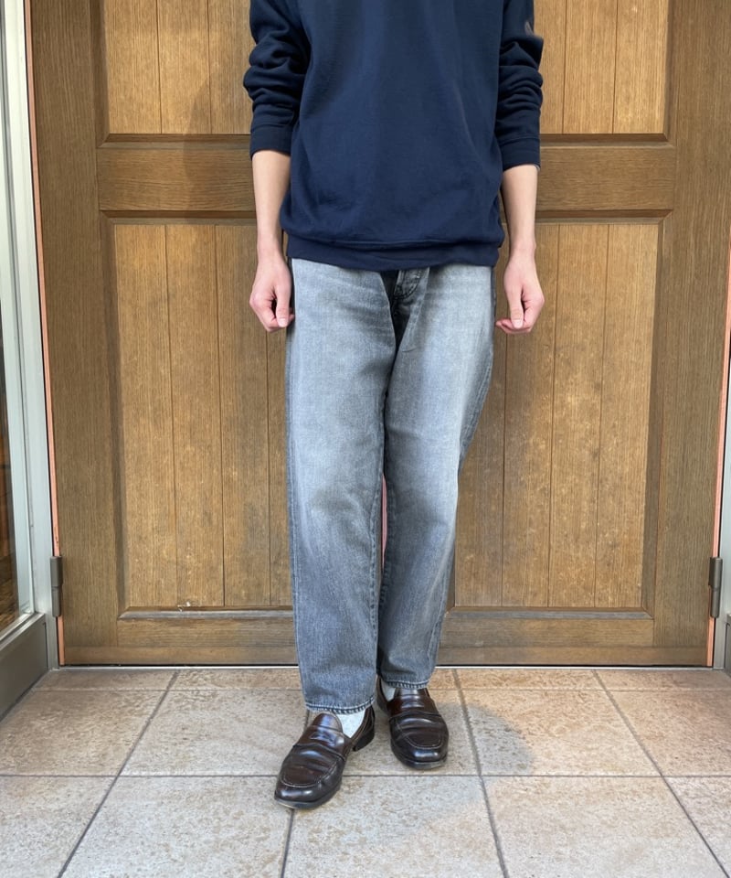 グラフペーパー Selvage Denim Five Pocket Tapered Pants