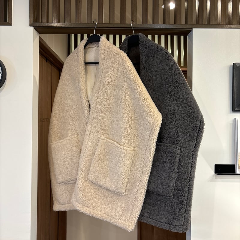 QTUME】リバーシブルショールジレ | PB CLOSET