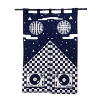江戸注染手拭いのれん／お月見DJ