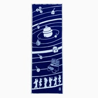 注染手拭い　／. 潜伏舞踊活動　『鈴鳴』（すずなり）