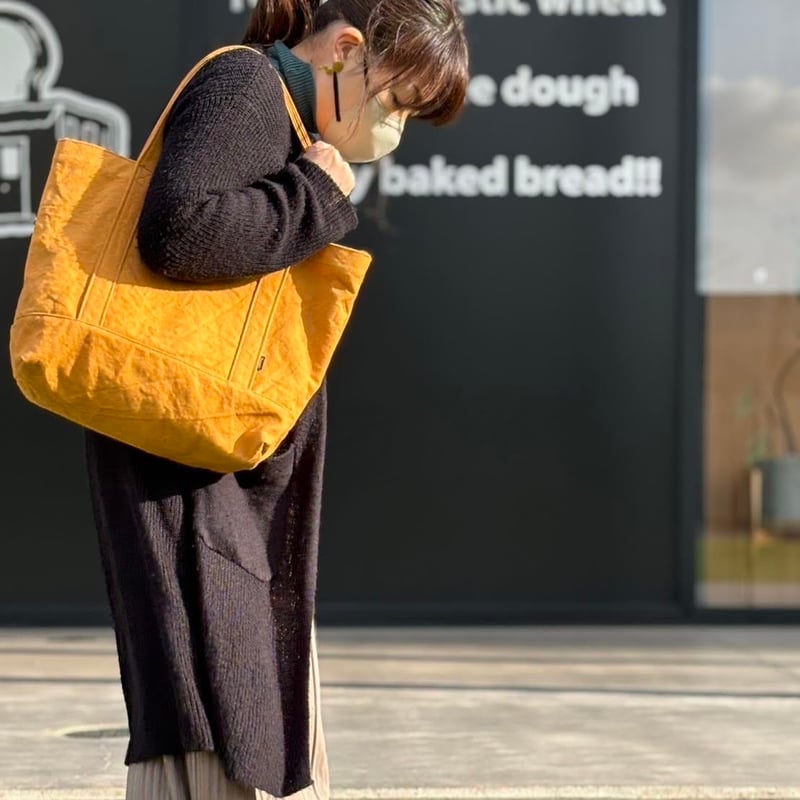 ヴィンテージ帆布トートバッグ(オレンジ) | Nanairo poche* SHOP