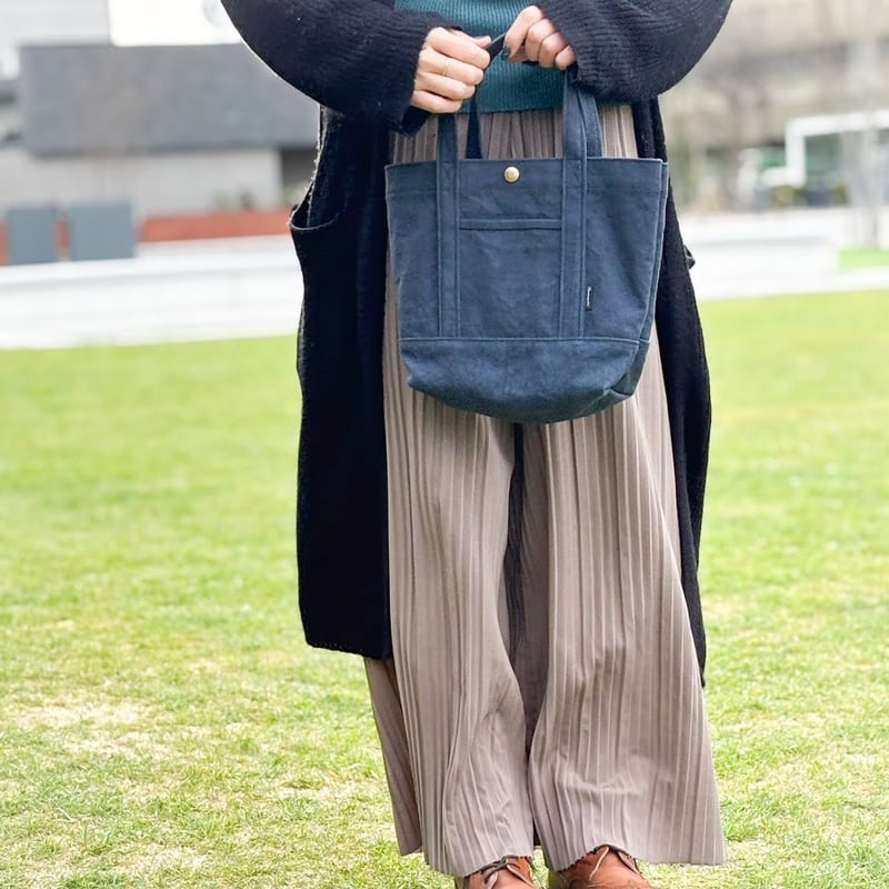ハンドメイド　ヴィンテージ帆布　トートバッグ　大容量 ヴィンテージ帆布トートバッグ(ブルー) | Nanairo poche* SHOP