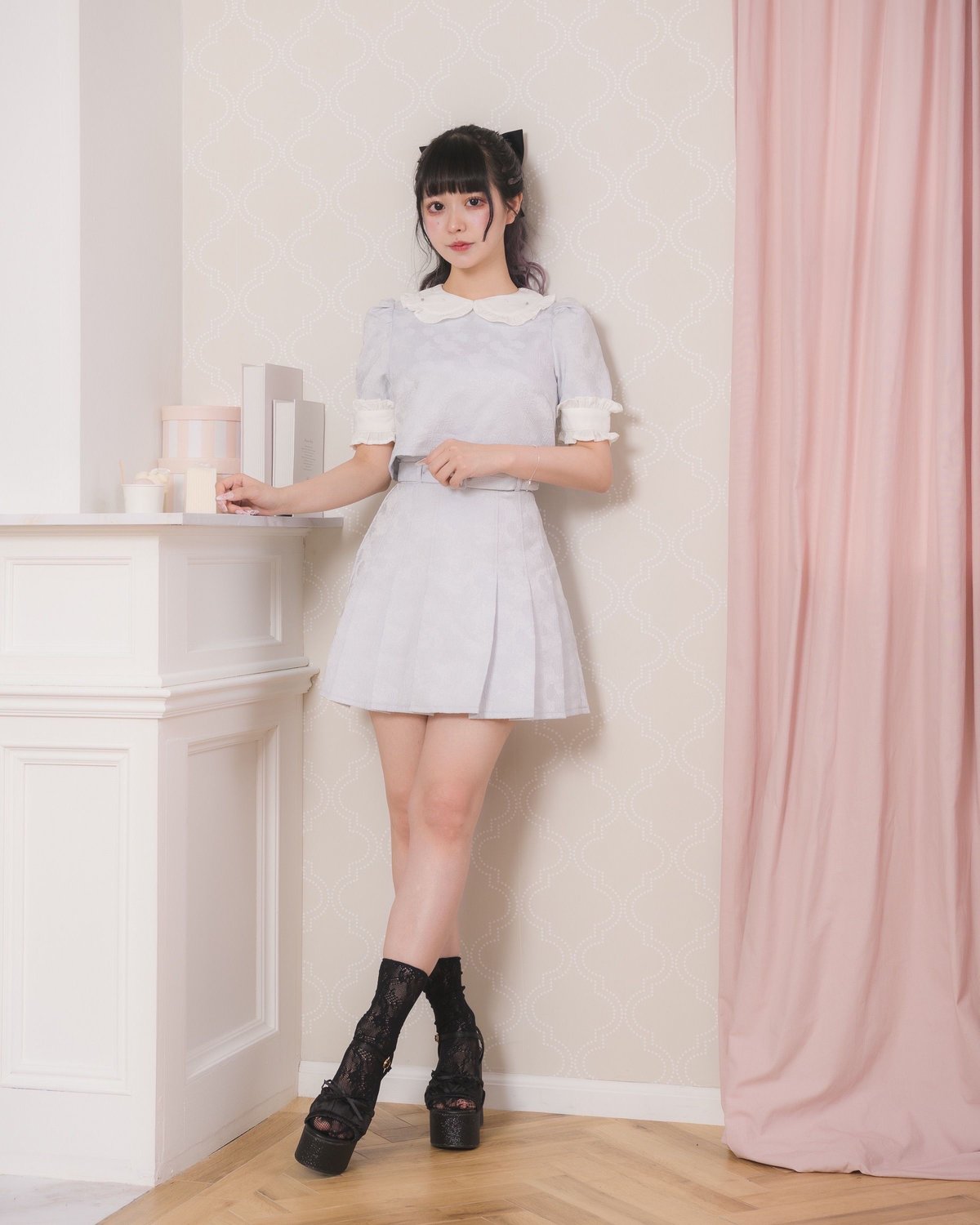 美品 pium ピウム ラブリールーズレザージャケット(総合福袋 美品 pium ピウム ラブリールーズレザージャケット(総合福袋
