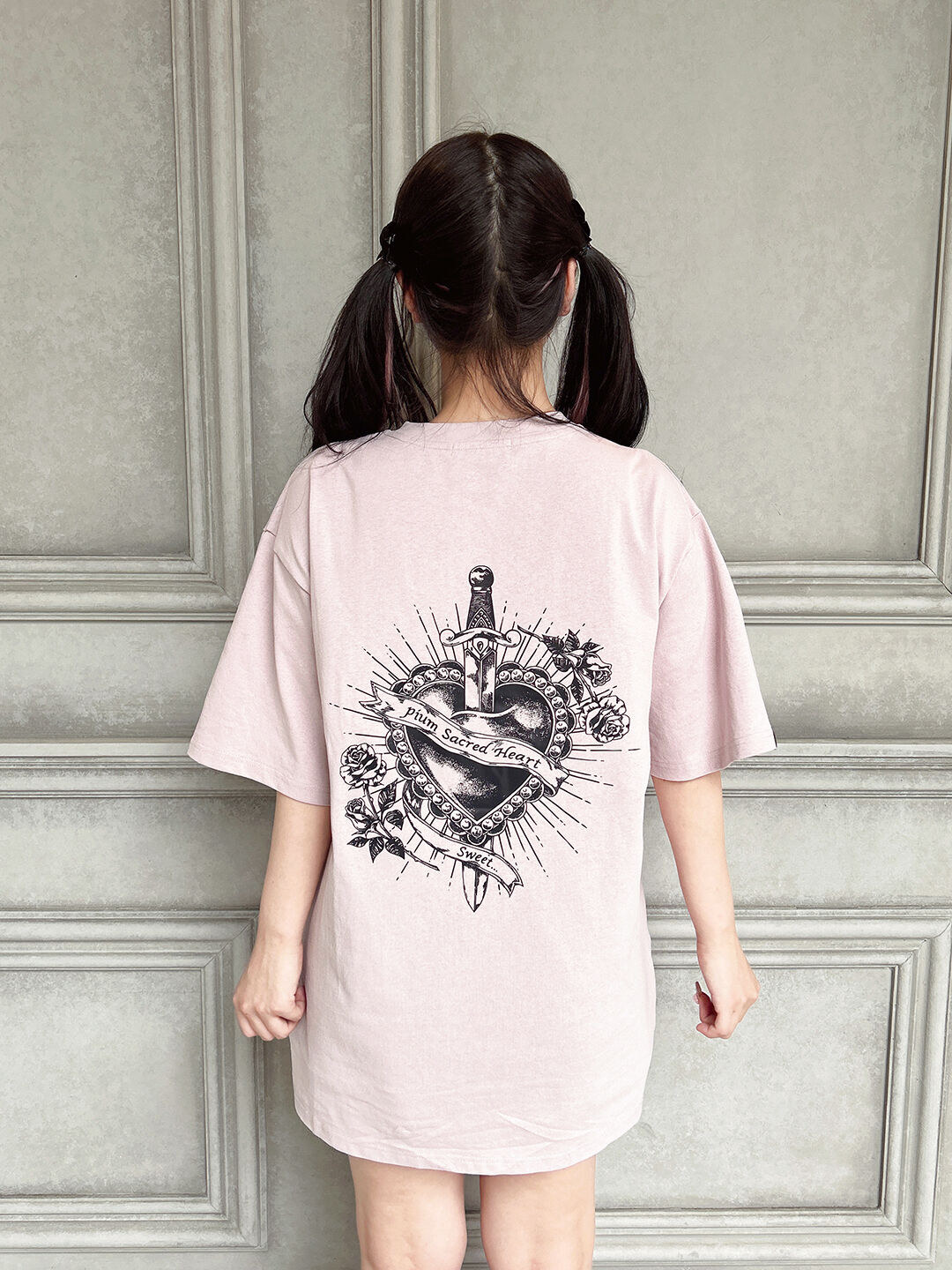 pium sacred heart オーバーサイズTシャツ | pium