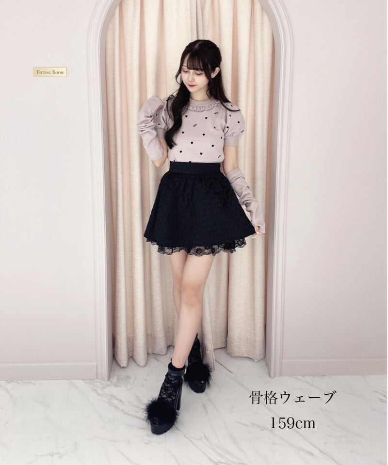 タックフレアドーリーミニスカート【pium ピウム】