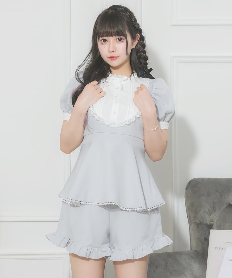 新色登場 pium スクエアフリルドーリーセットアップ タグ付き新品