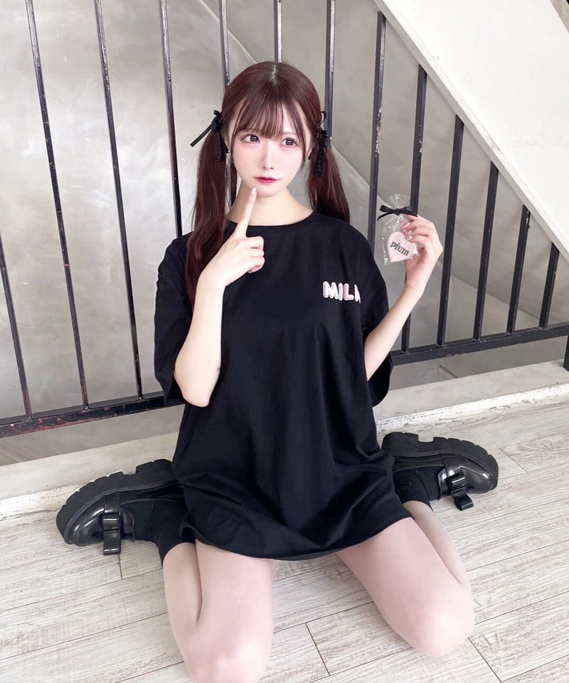 ぷりてぃーべいびーオーバーサイズTシャツ | pium