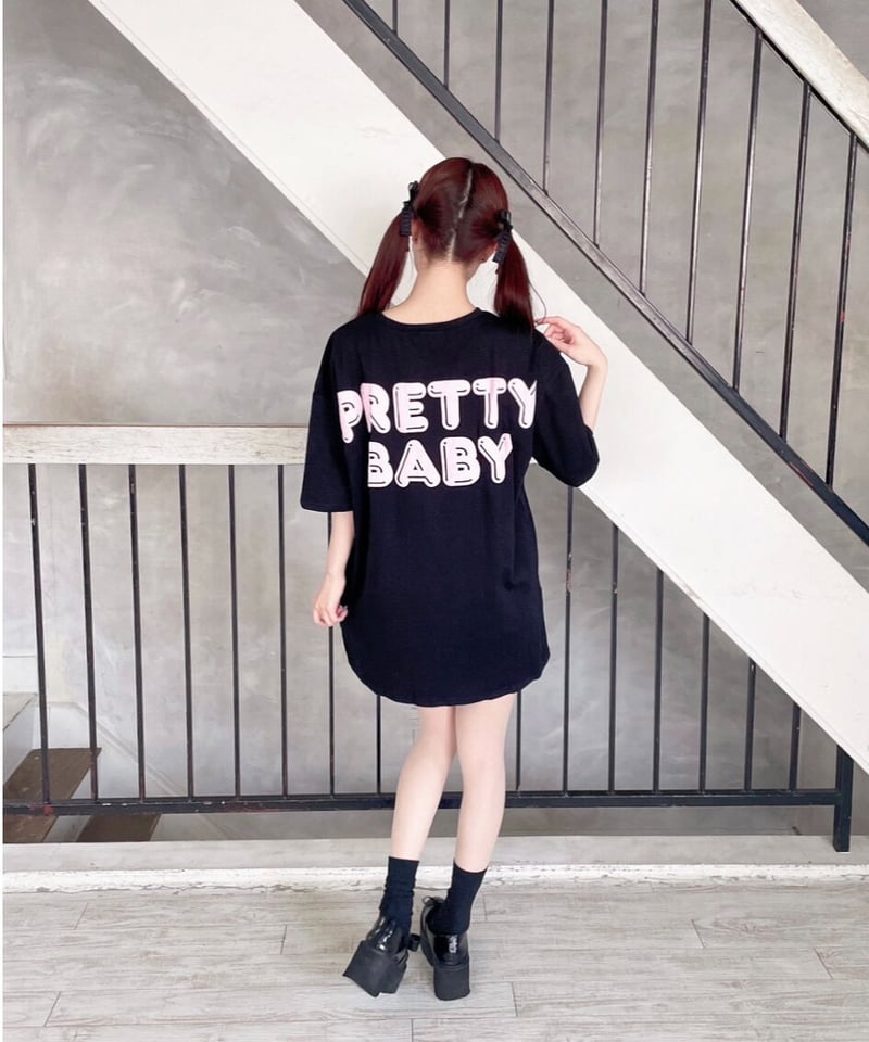 ぷりてぃーべいびーオーバーサイズTシャツ | pium