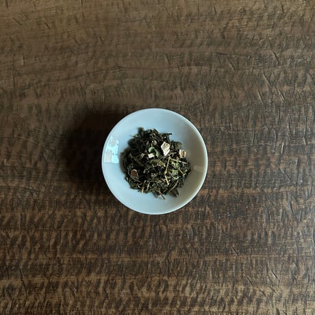 無花果と黒文字の釜炒番茶
