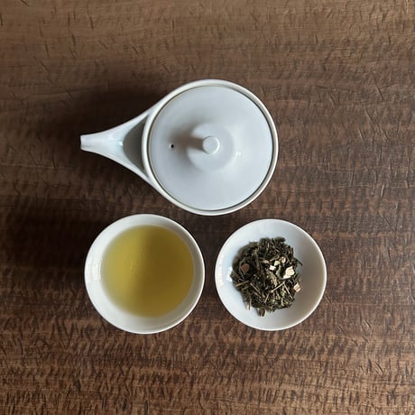 無花果と黒文字の釜炒番茶