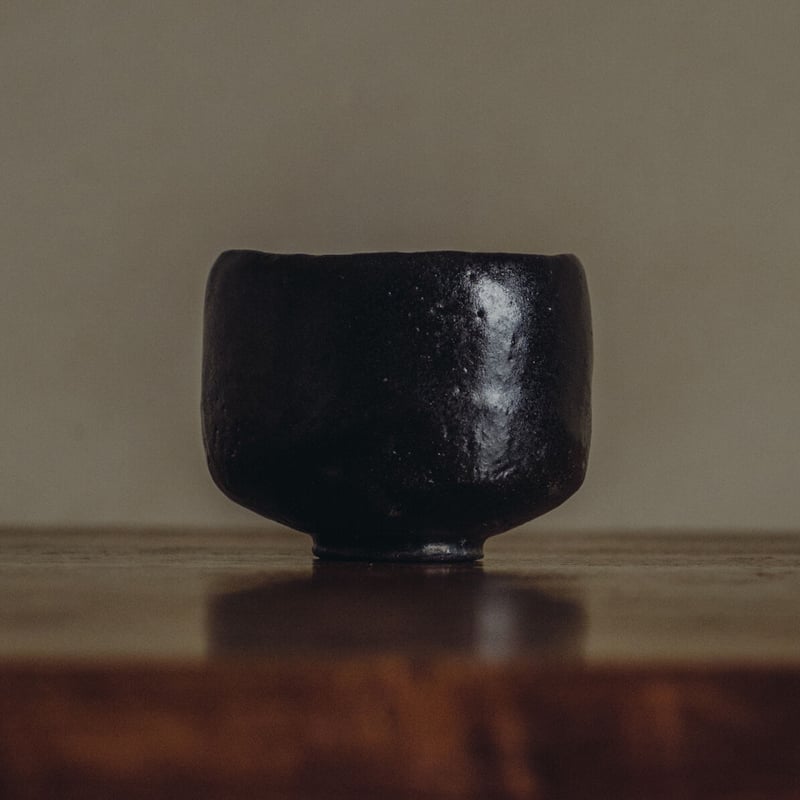 茶箱　唐松 茶器/茶道具 茶箱道具】 利休茶箱 溜真塗り 唐松紋 三点セット付