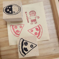 ラバースタンプ 【カレーライス /ピザ】