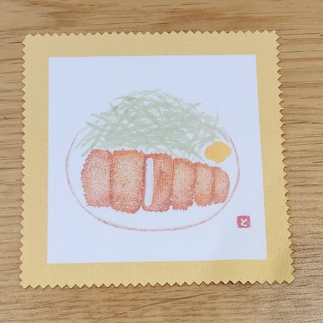 おいしい絵柄のめがねふき
