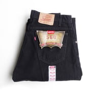 deadstock"Levi’s”560”Black  made in USA