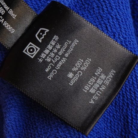 RHUDE”  made in USA