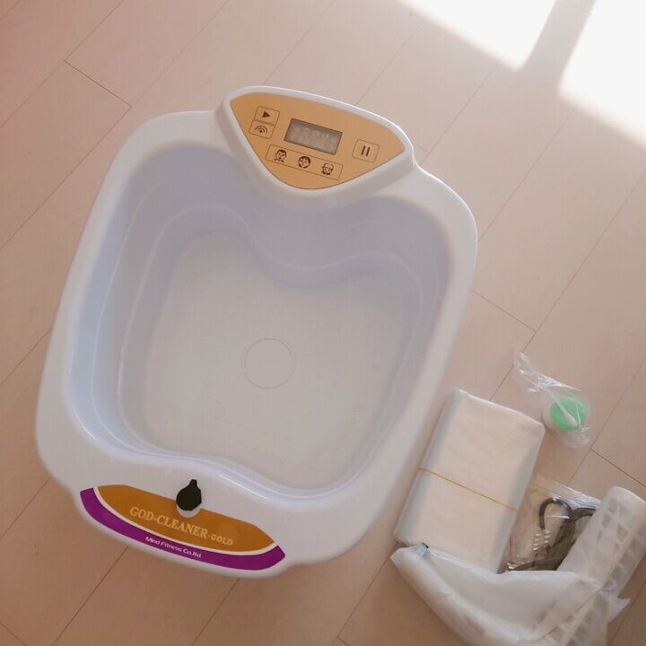 ゴッドクリーナーゴールド 楽天市場】ゴッドクリーナー・ゴールド 足湯 フットバス God-Cleaner