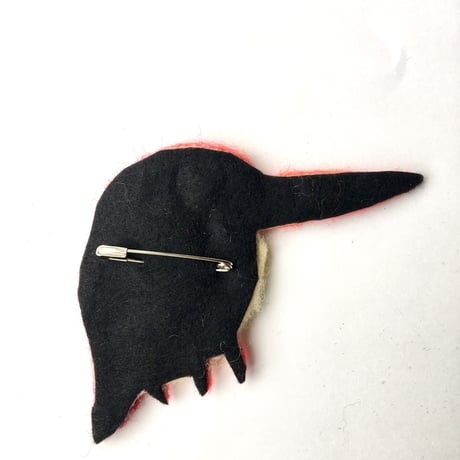 アカショウビンバッジ