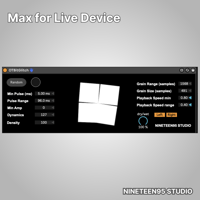 OTBitGlitch - M4L Device Audio Effect