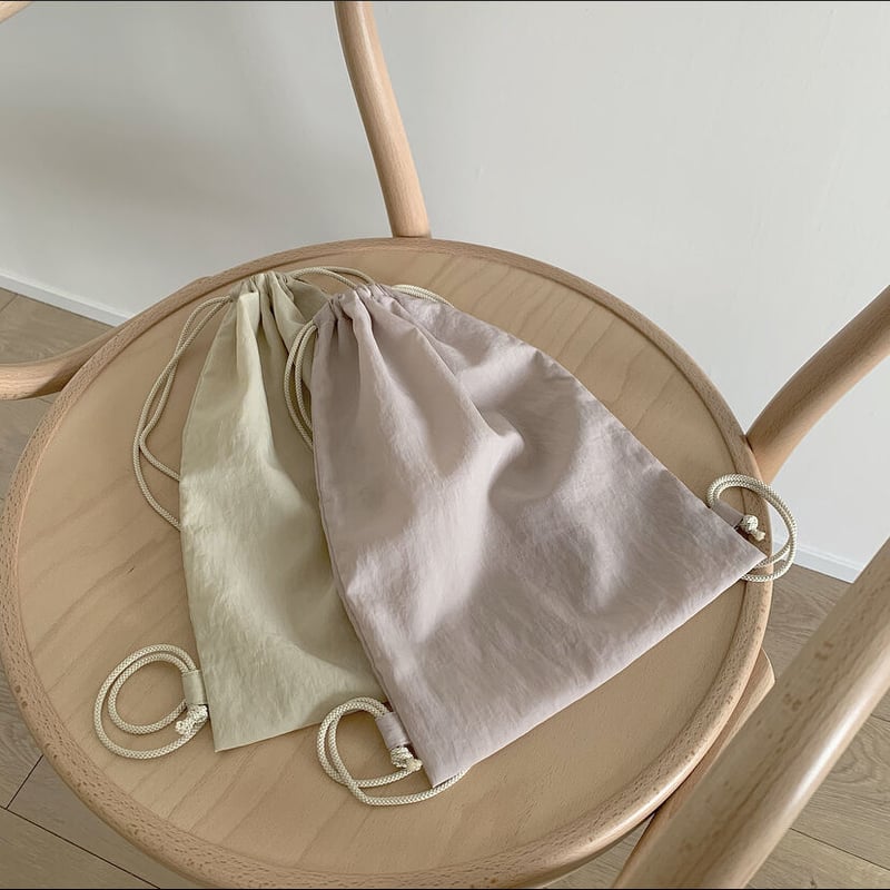 neutral color bag（撥水お着替え袋/肩掛けタイプ） | citron book