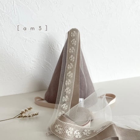 ［完成品］anniversary hat / azuki milk