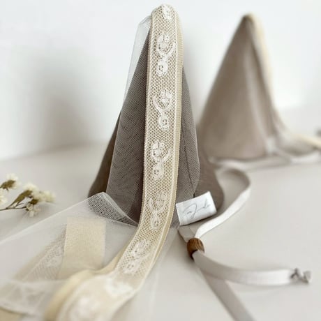 ［完成品］anniversary hat / taupe
