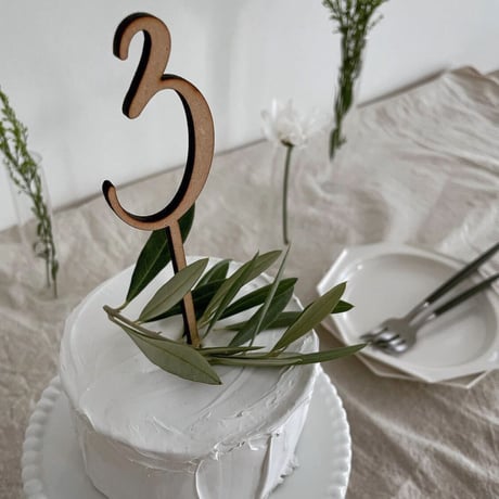 number topper set