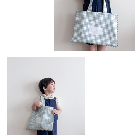 【order】laminated tote bag / duck