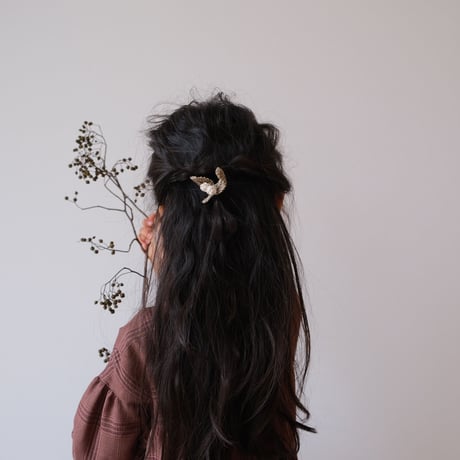 mistletoe hair tie
